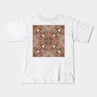 Decorative pattern in Baroque style Kids T-Shirt